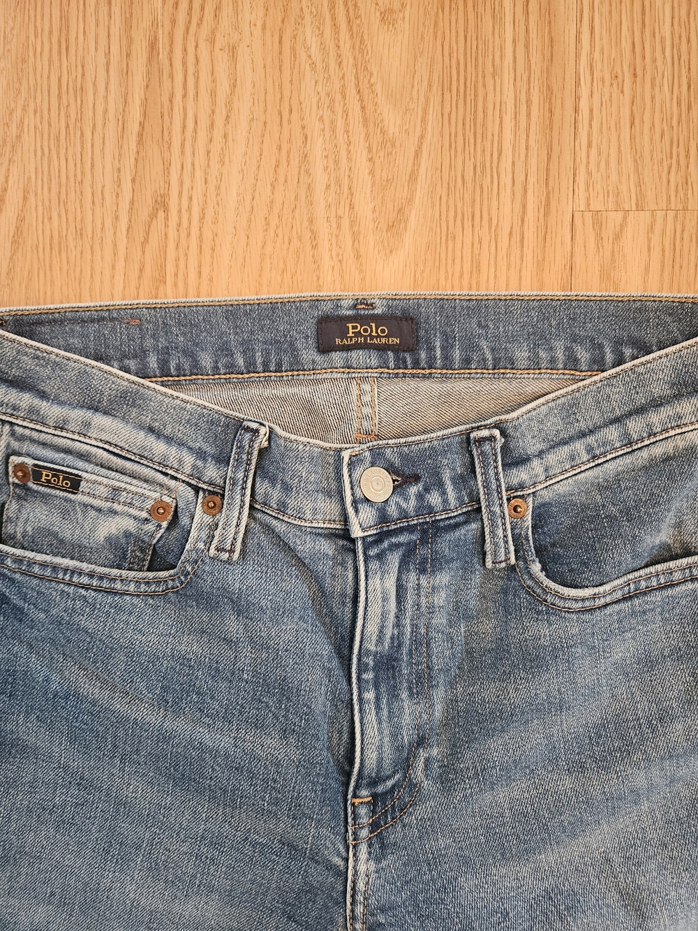 Polo by Ralph Lauren Women's Light Blue Skinny Crop Jeans Size 27. - Picture 3 of 7